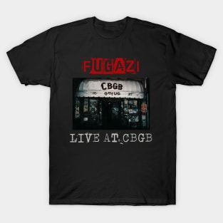 fugazilive at cbgb T-Shirt